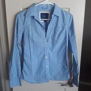 AE Striped Button Up